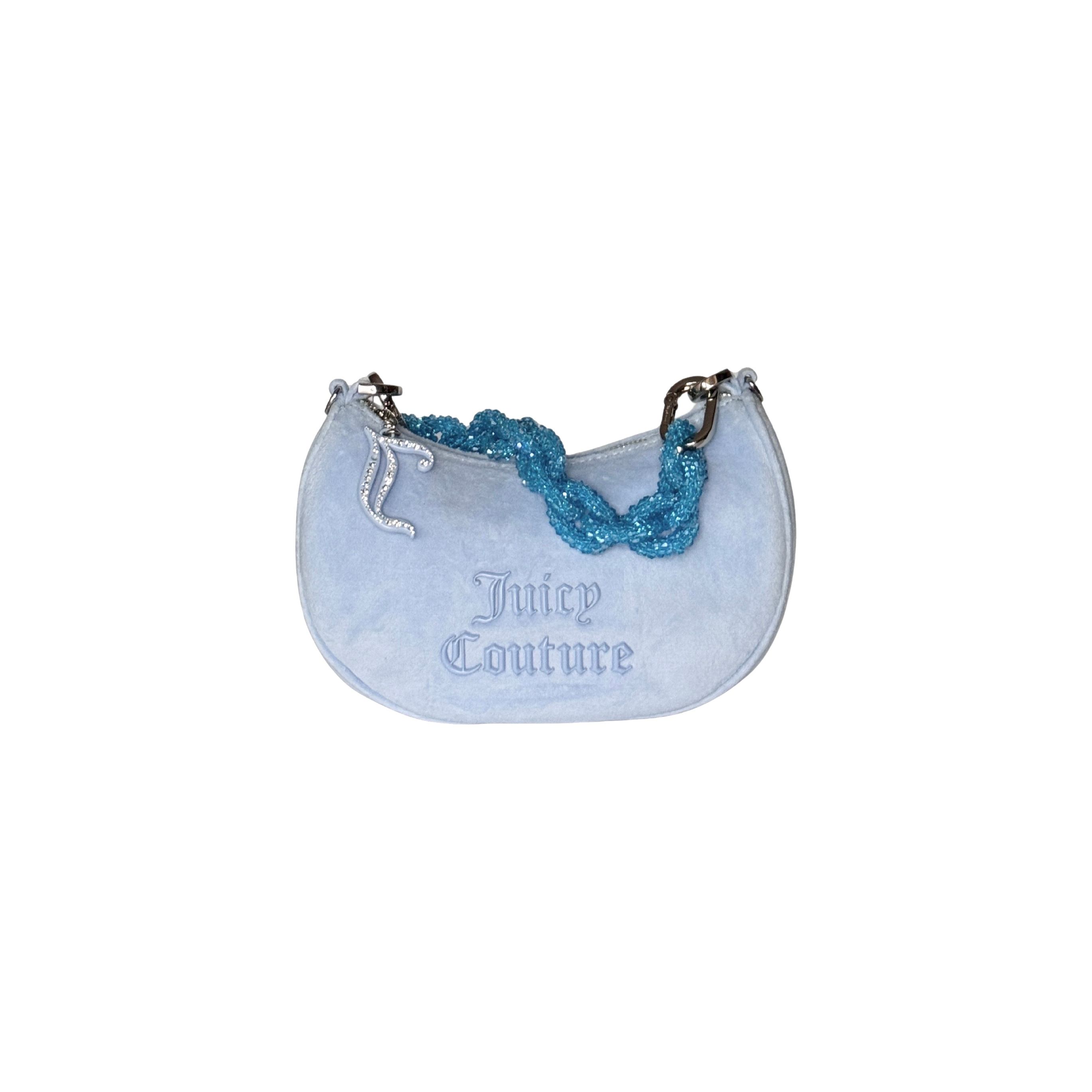 Велурена чанта Juicy Couture