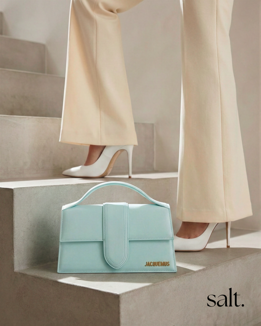 Кожена чанта Jacquemus Le Grand Bambino