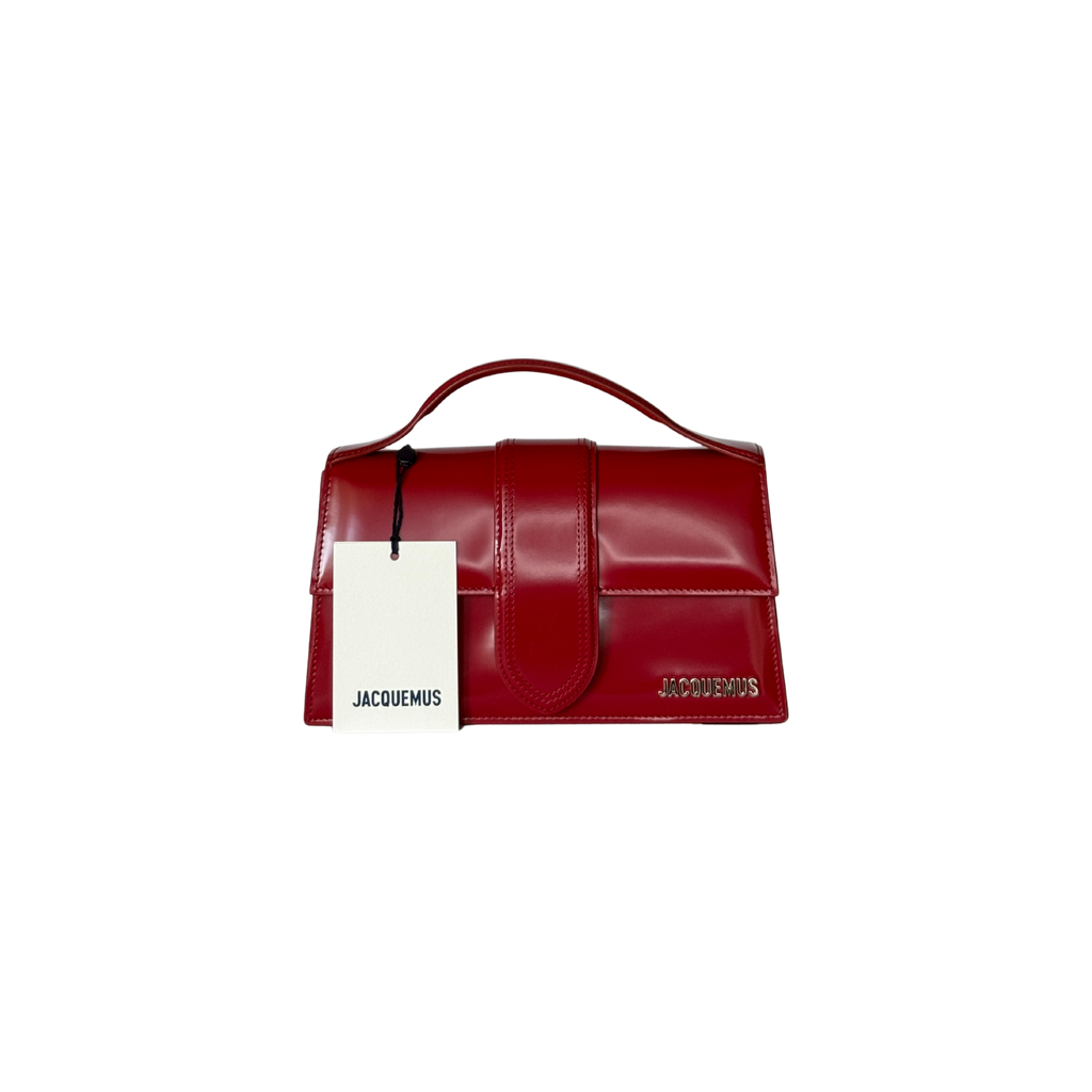 Кожена чанта Jacquemus Le Grand Bambino