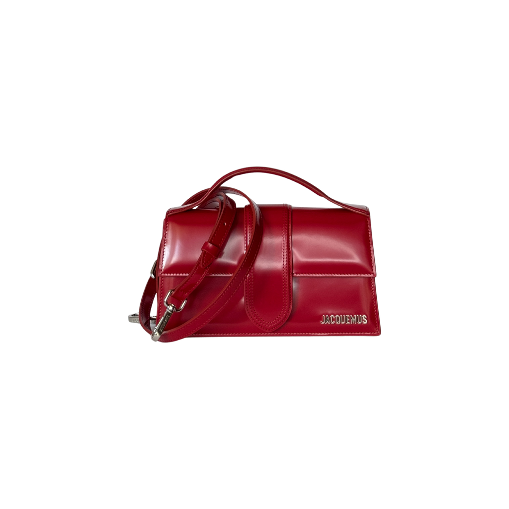 Кожена чанта Jacquemus Le Grand Bambino